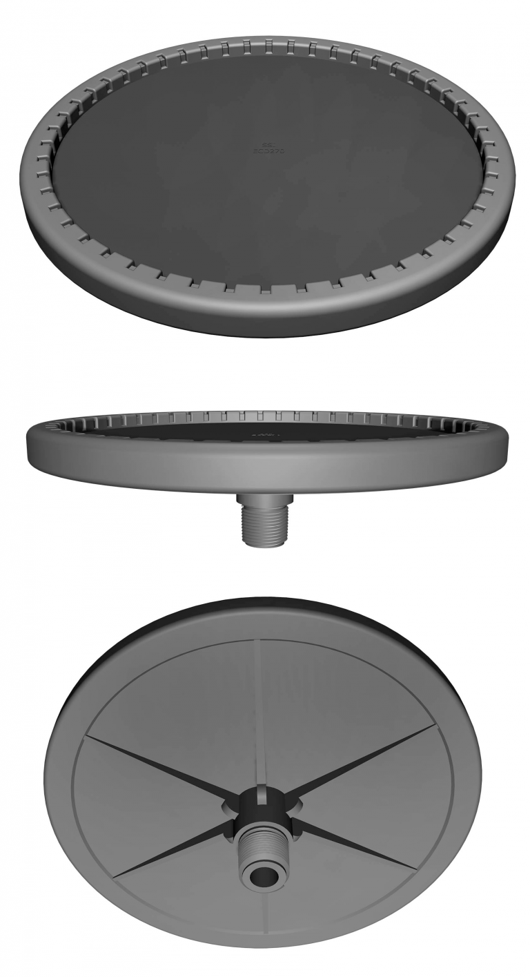 Disc Diffusers For Wastewater Treatment Aeration Systems