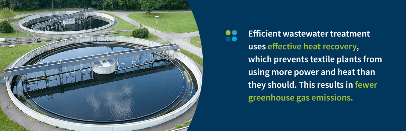 Increasing the Efficiency of Textile Wastewater Treatment