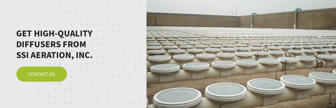 Get High-Quality Diffusers From SSI Aeration, Inc.